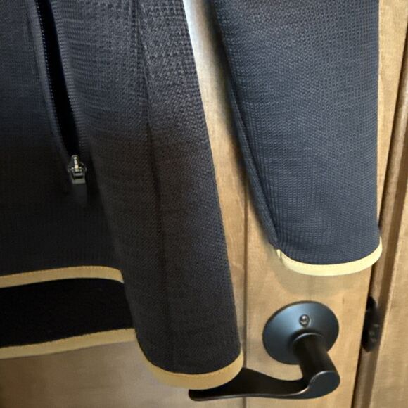 Ascend Fleece Lined Sweater Jacket Fitted Full Zip Women's Pockets Sz XL EUC - Picture 7 of 12